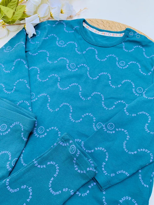 George Happy Crew Shirt and Trouser Set