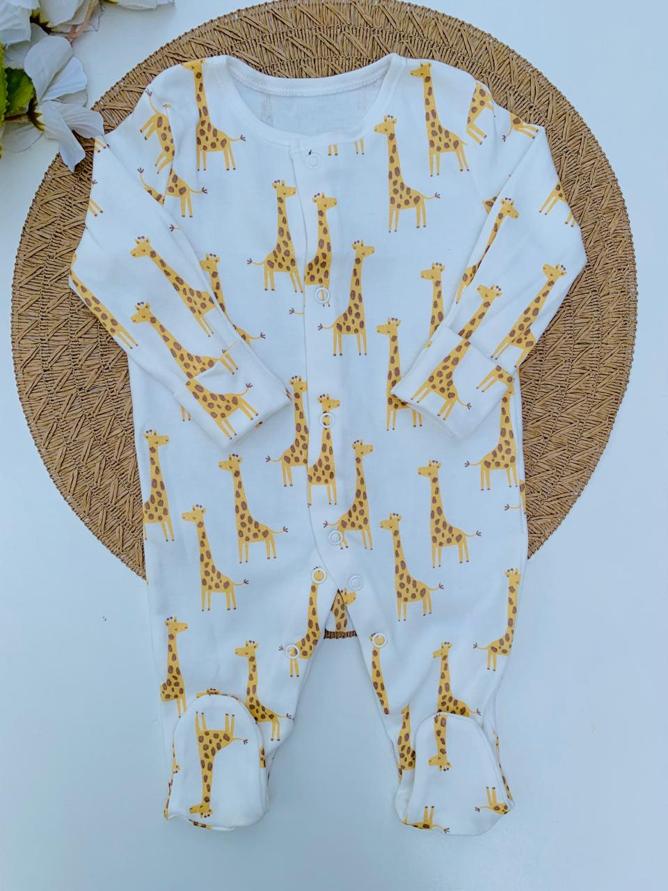 George Giraffes Sleepsuit