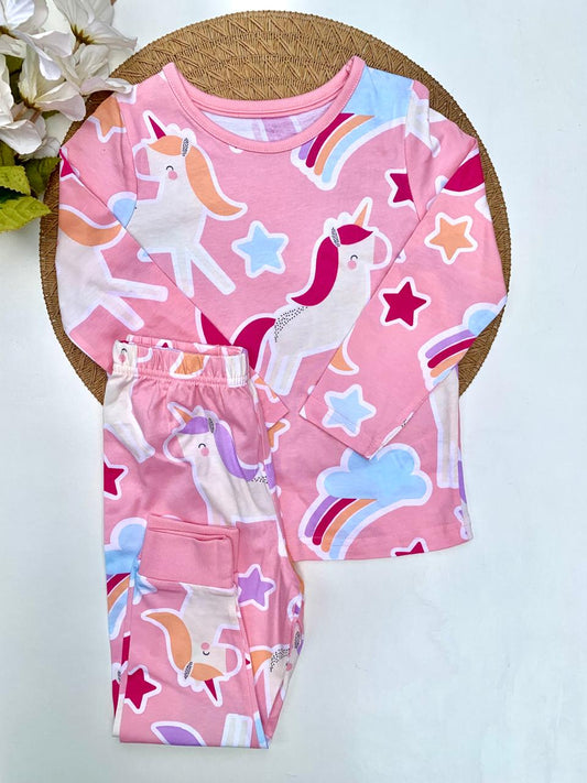 George Unicorn Shirt & Trouser Set
