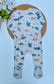 George Dinosaur Print Sleepsuit