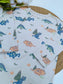 George Dinosaur Print Sleepsuit