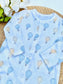 George Air Balloon Print Sleepsuit