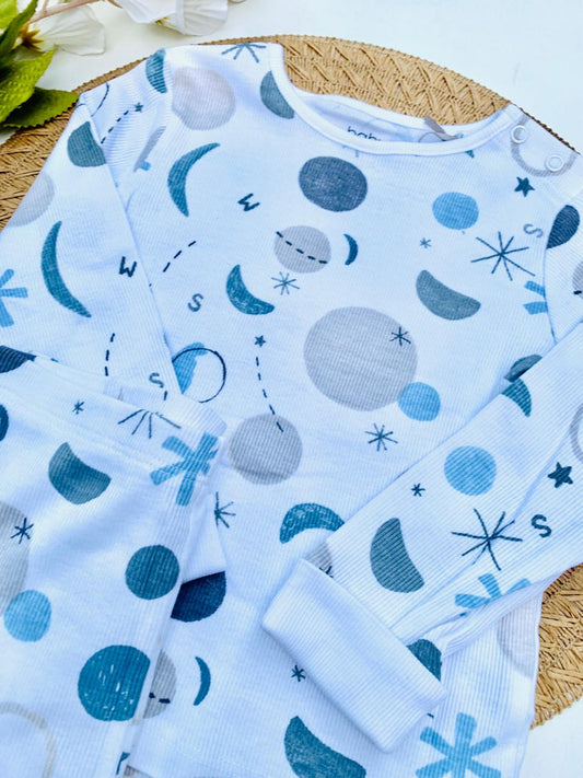 TU Clothing Space Themed Shirt & Trouser Set
