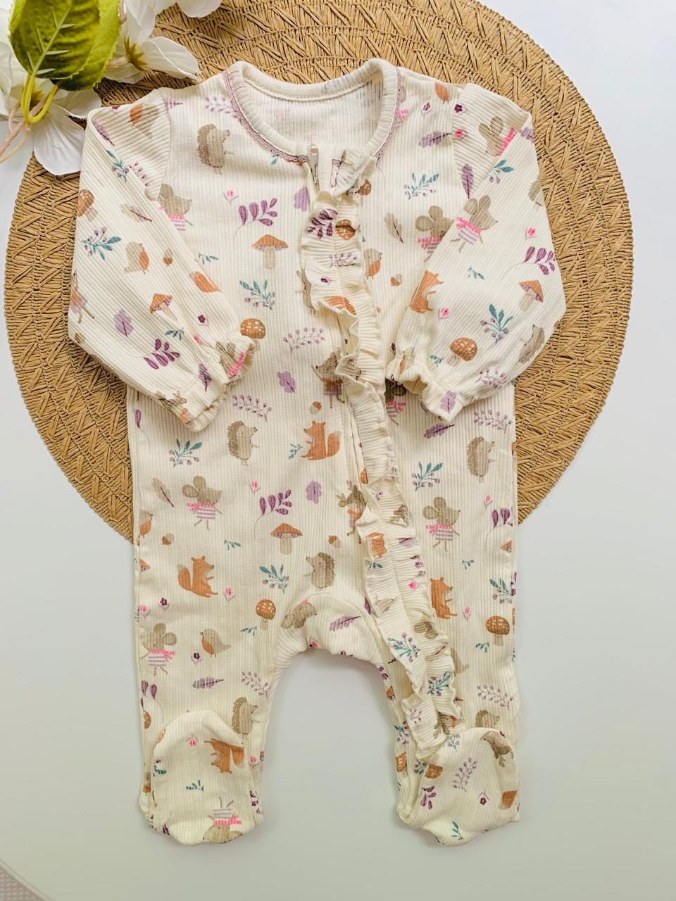 George Floral Sleepsuit