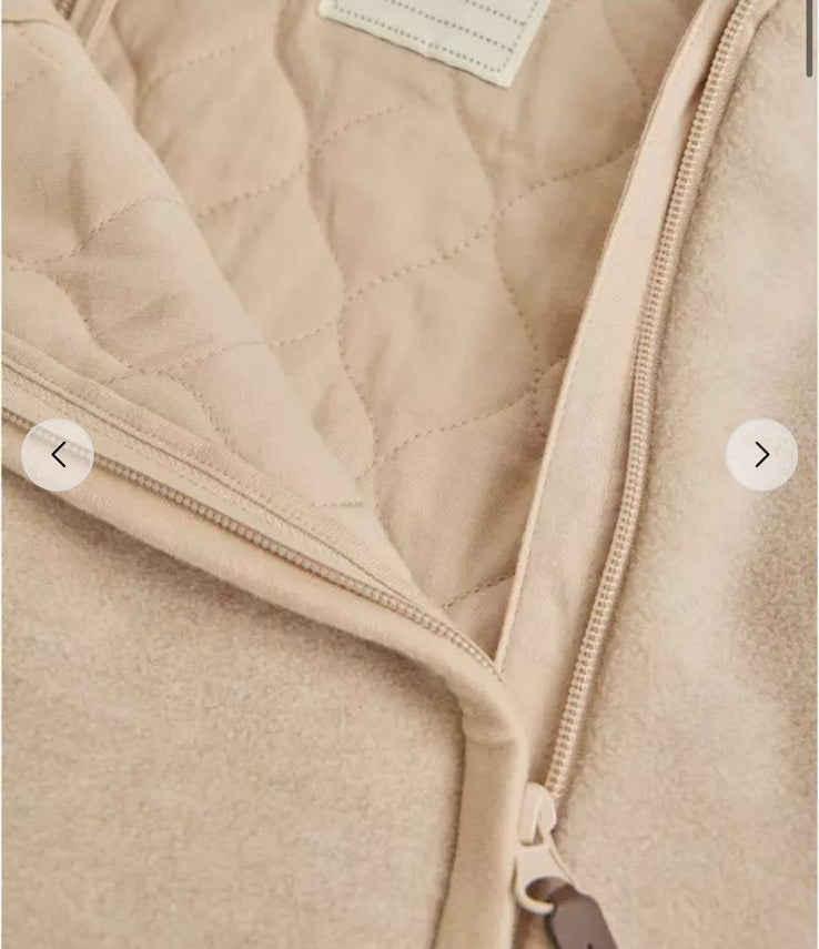 Tu Clothing Quilted Two-Way Zip Pramsuit