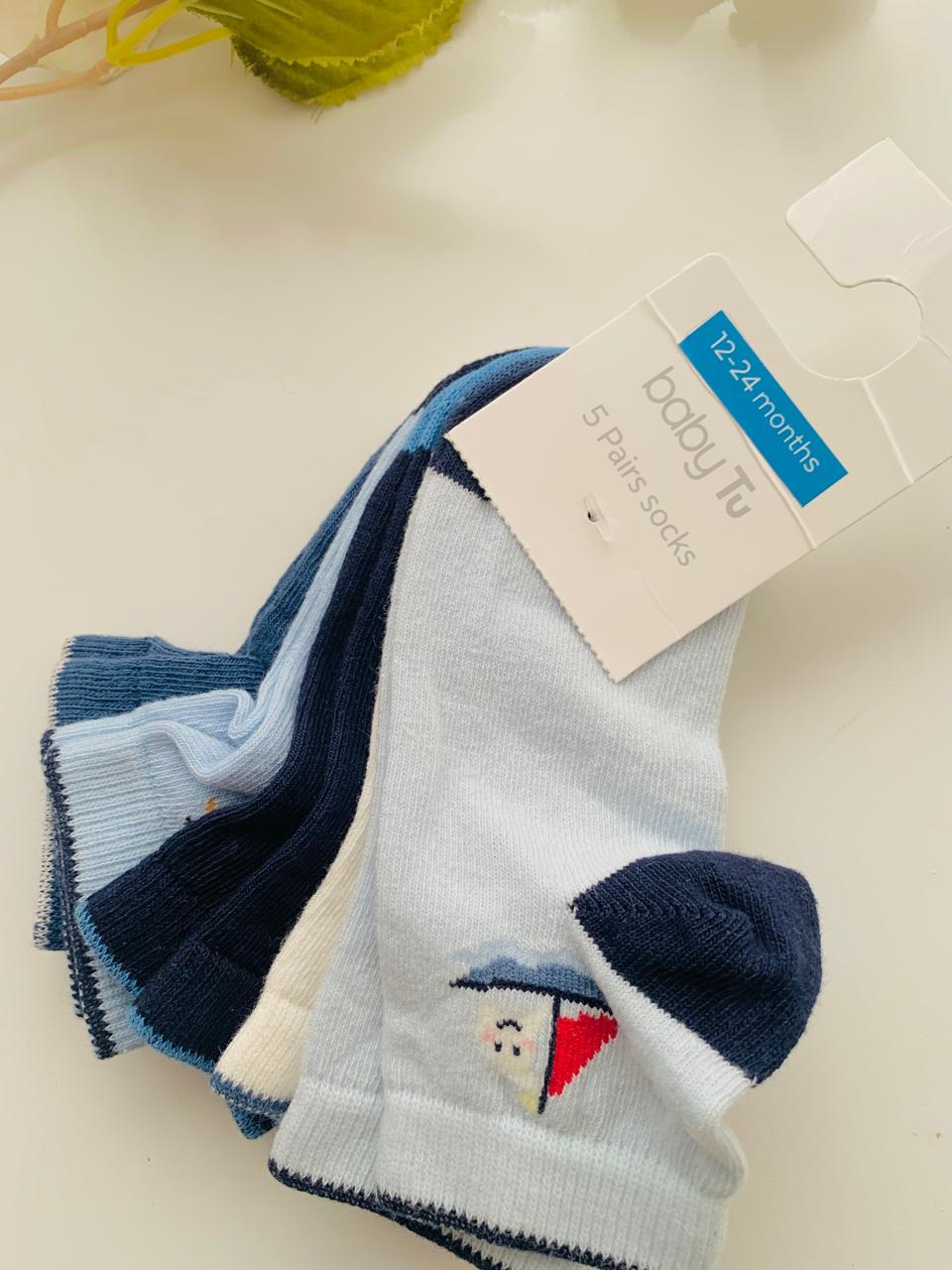 TU Clothing 5 Pair Socks