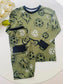 Matalan Football Print Shirt and Trouser Set