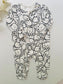 George Elephant  Print Sleepsuit