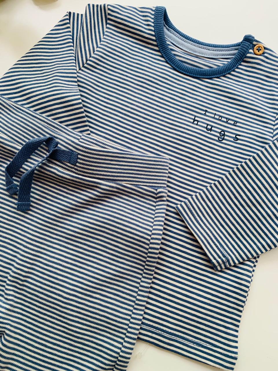 George "I love Hugs" Shirt and Trouser Set