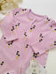George Flower Print Sleepsuit