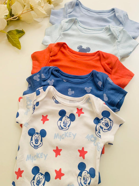 George Pack of 5 Bodysuits