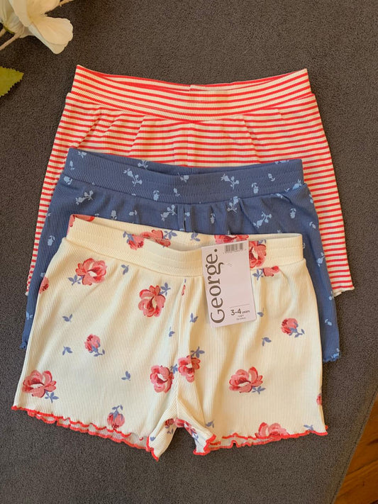 George Pack of 3 Shorts
