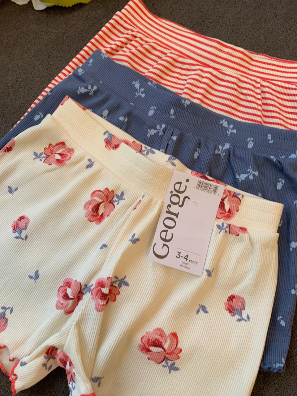 George Pack of 3 Shorts