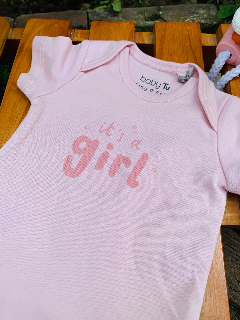 Tu Clothing "Its a Girl" Bodysuit