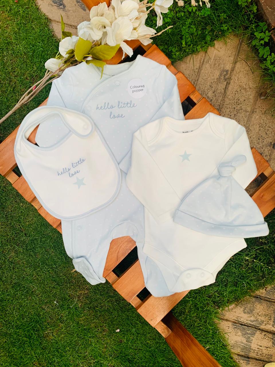 TU Clothing "hello little love" 4pc Starter Set
