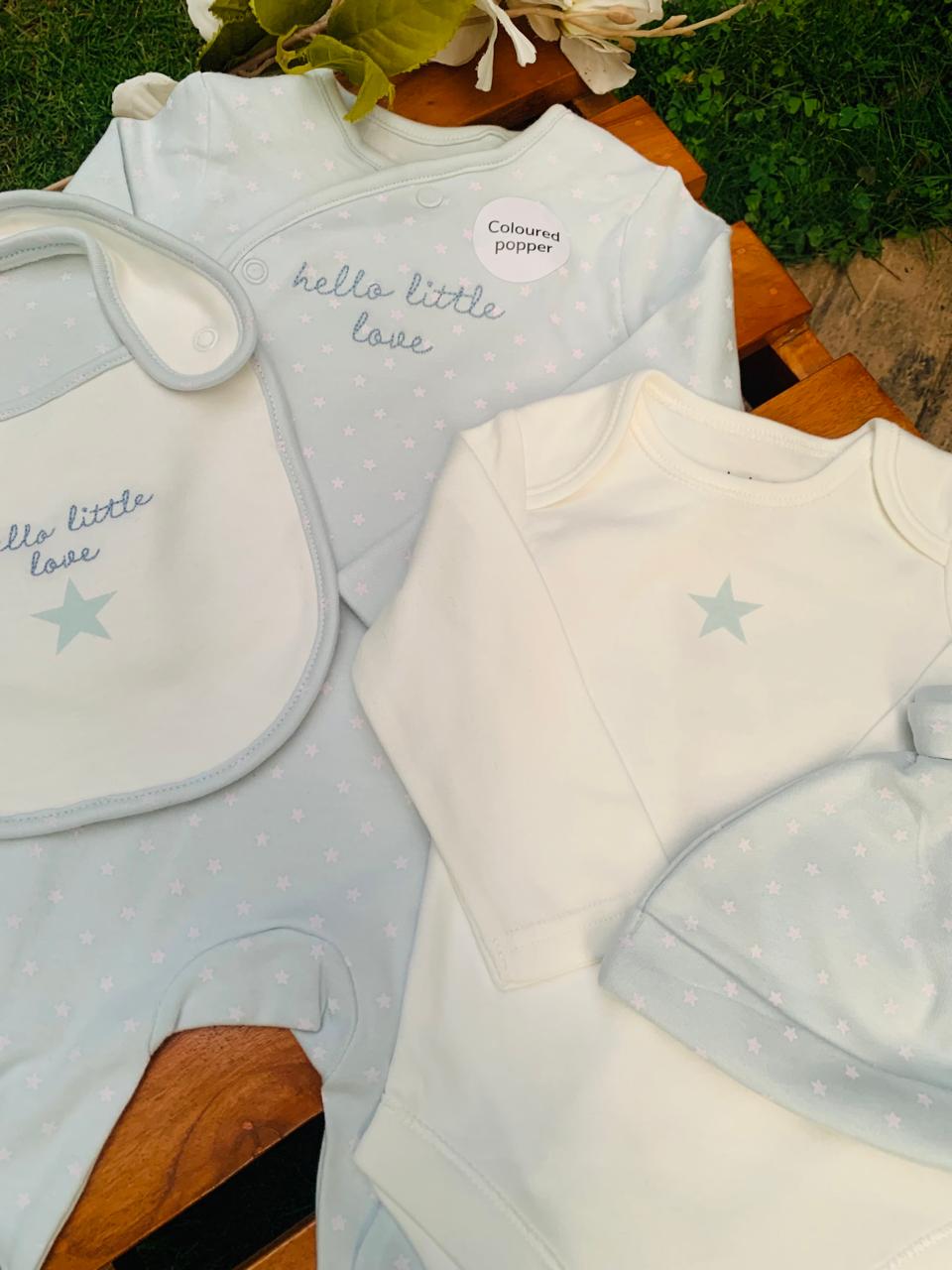 TU Clothing "hello little love" 4pc Starter Set