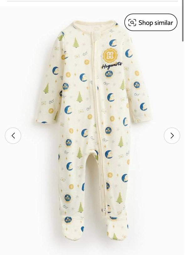 George "Hogwarts" Sleepsuit