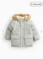 TU Clothing Faux Fur Hooded Coat