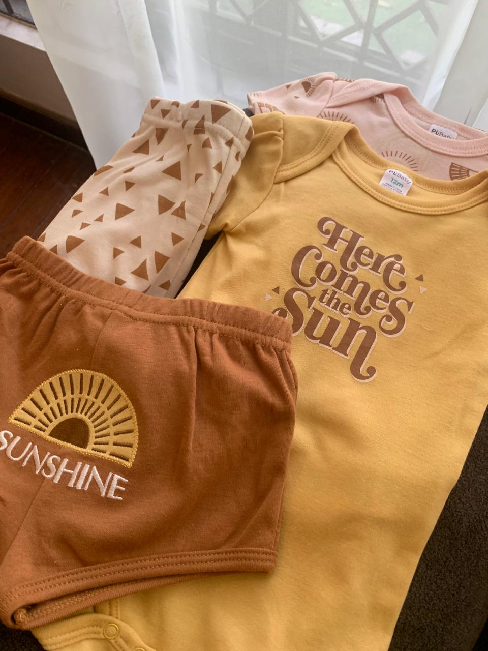 "Here Come's The Sun" 4pc Set