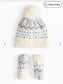 TU Clothing Pom Pom Cap & Mittens Set