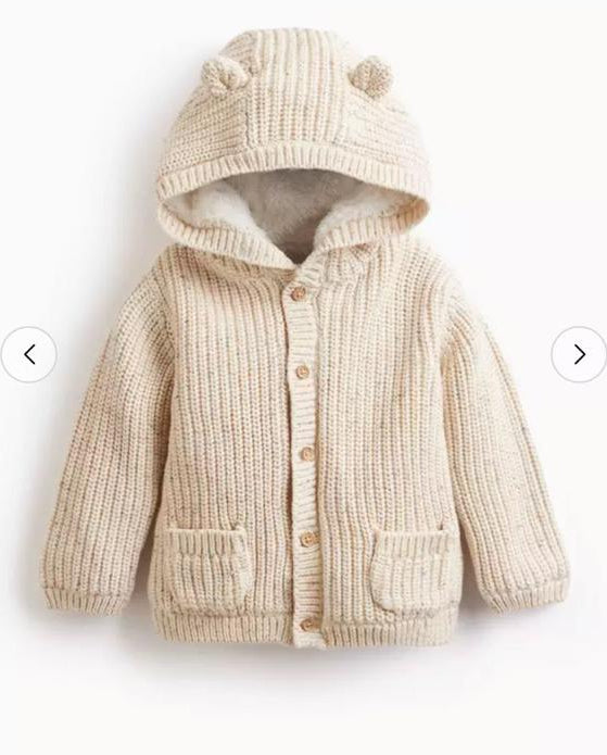 Tu Clothing Knitted Hooded Jacket