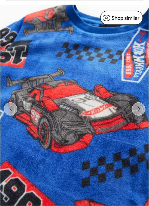 TU Clothing Hot Wheel Velour Shirt and Trouser set