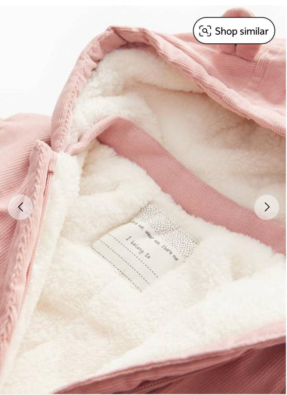 TU Clothing Corduroy Pramsuit