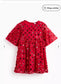 TU Clothing 3D Flower Party Dress