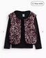 TU Clothing  Ribbed long sleeve top & pink sequin waistcoat