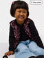 TU Clothing  Ribbed long sleeve top & pink sequin waistcoat