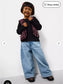TU Clothing  Ribbed long sleeve top & pink sequin waistcoat