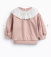 Tu Clothing Brodierie Collar Sweat shirt