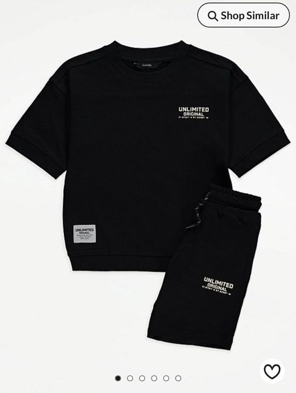 George "Unlimited" Shirt & Short Set