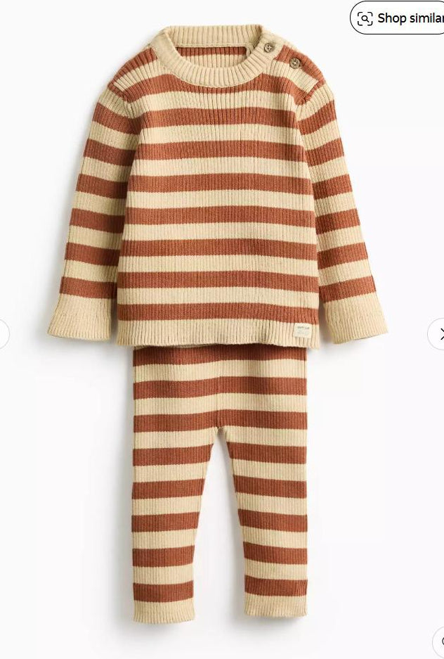 Tu Clothing Knitted Shirt and Trouser set