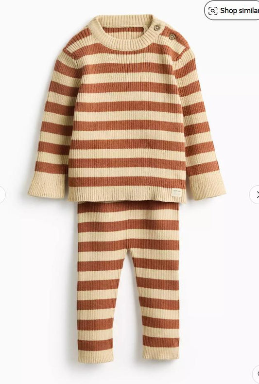 Tu Clothing Knitted Shirt and Trouser set
