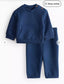 TU Clothing Navy Quilted Sweatshirt & Jogger