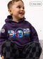 Tu Clothing Sweat Hoodie & Chequered Jogger Set