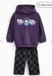 Tu Clothing Graphic Print Hoodie with Trouser Set