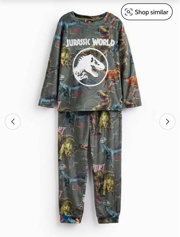 TU Clothing Jurassic World Slinky Pyjamas