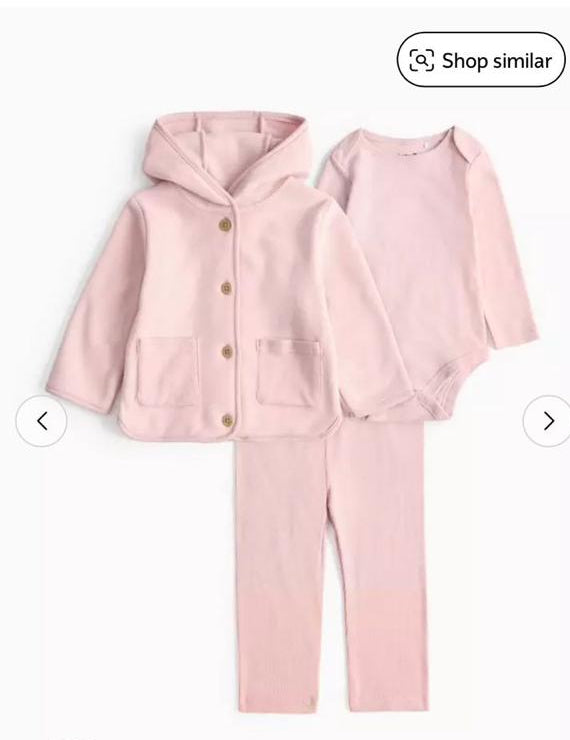 TU Clothing Jacket Bodysuit & Trouser Set