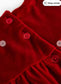 Tu Clothing Bow Velour Frock and leggings