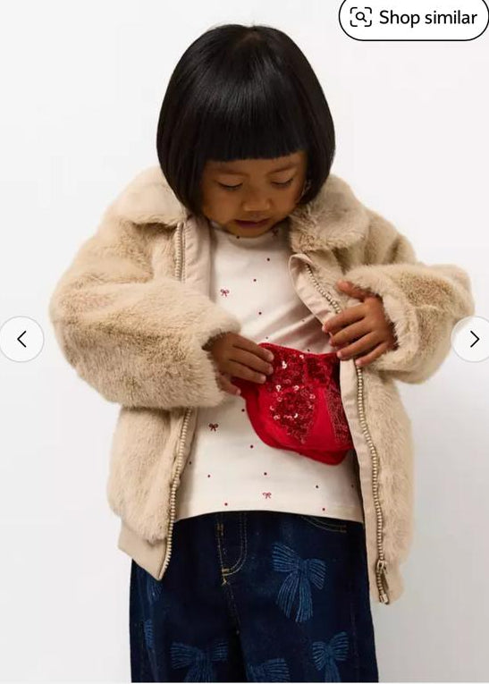 TU Clothing Faux Fur Jacket