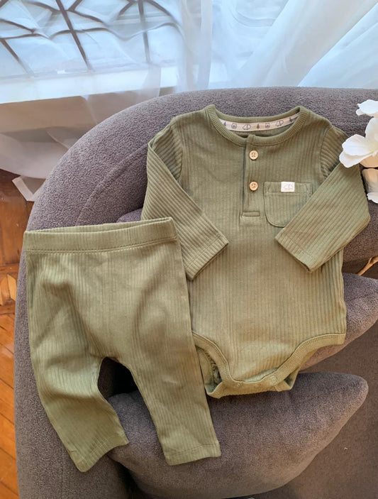 George Bodysuit with Trouser Set