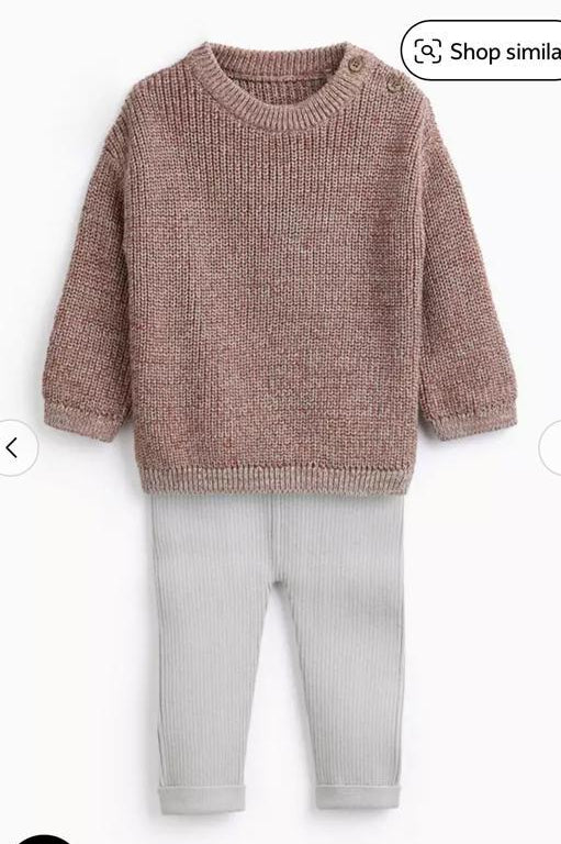 Tu Clothing Knitted Shirt and Trouser set