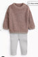 Tu Clothing Knitted Shirt and Trouser set