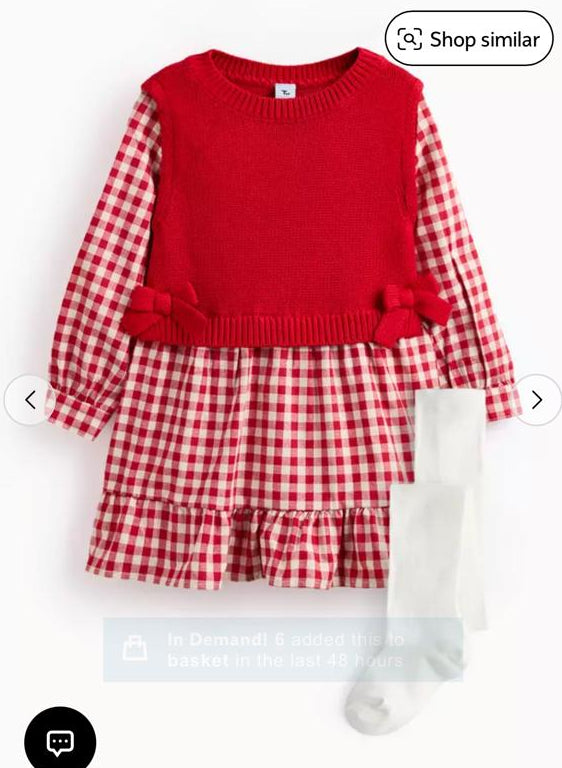 Tu Clothing Frock with leggings