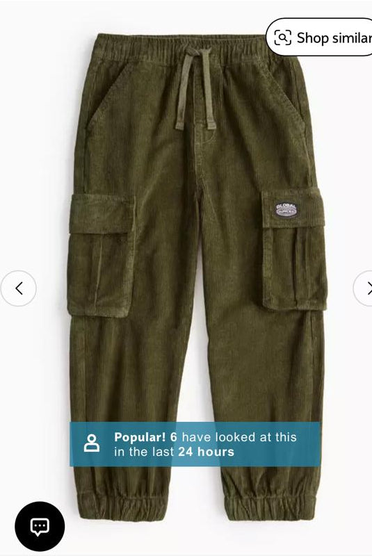 Tu Clothing Corduroy Cargo Pant