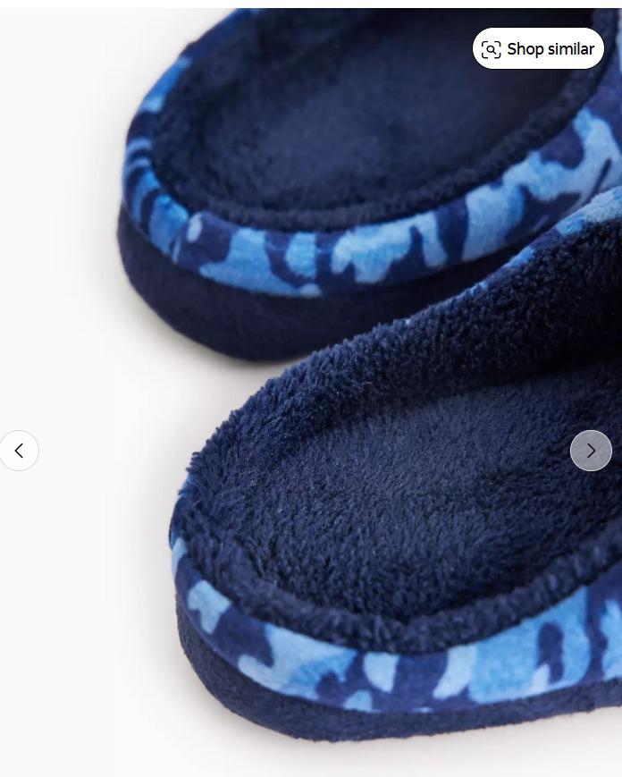Tu Clothing Camo Mule Slippers