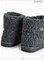 Tu Clothing Borg Slipper Boots