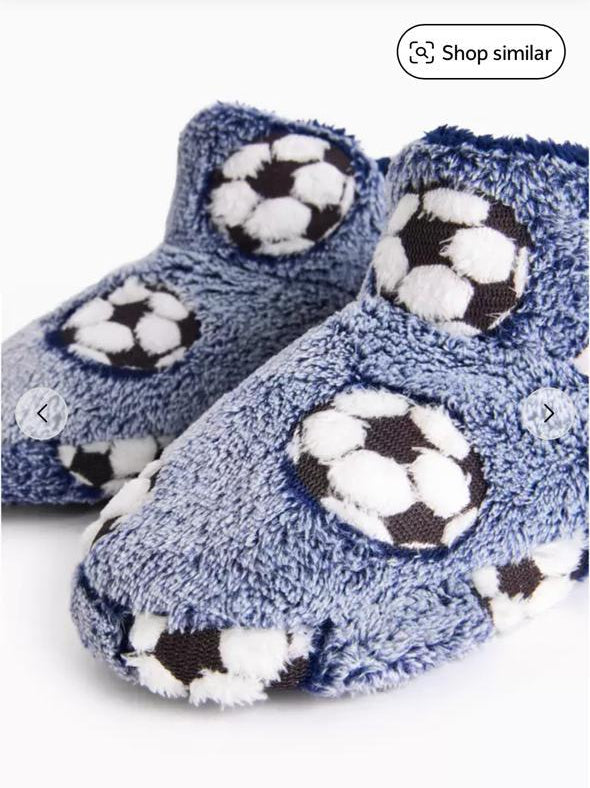 Tu Clothing Football Borg Fleeced Boots